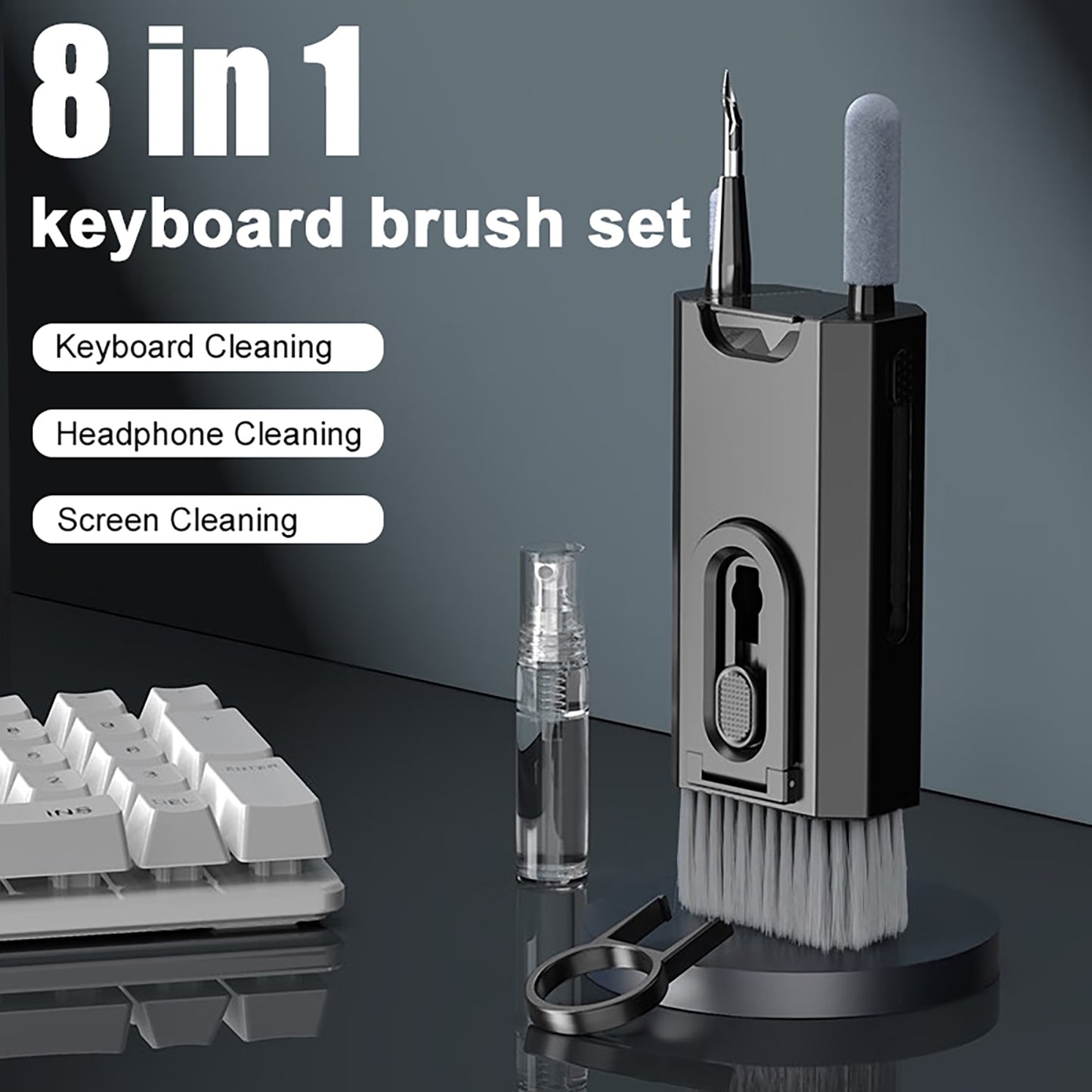 Cleaner Kit Multifunctional Brush™️ for Earphone Keyboard Laptop 8 In1 Electronic