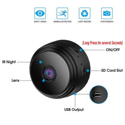 Mobile A9™ 1080P HD Wifi Mini Camera Surveillance Sensor Camcorder Web™