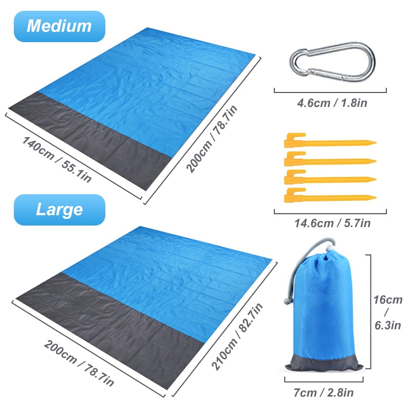 Beach Blanket Mattress Portable Pinic Waterproof Pocket Sports™