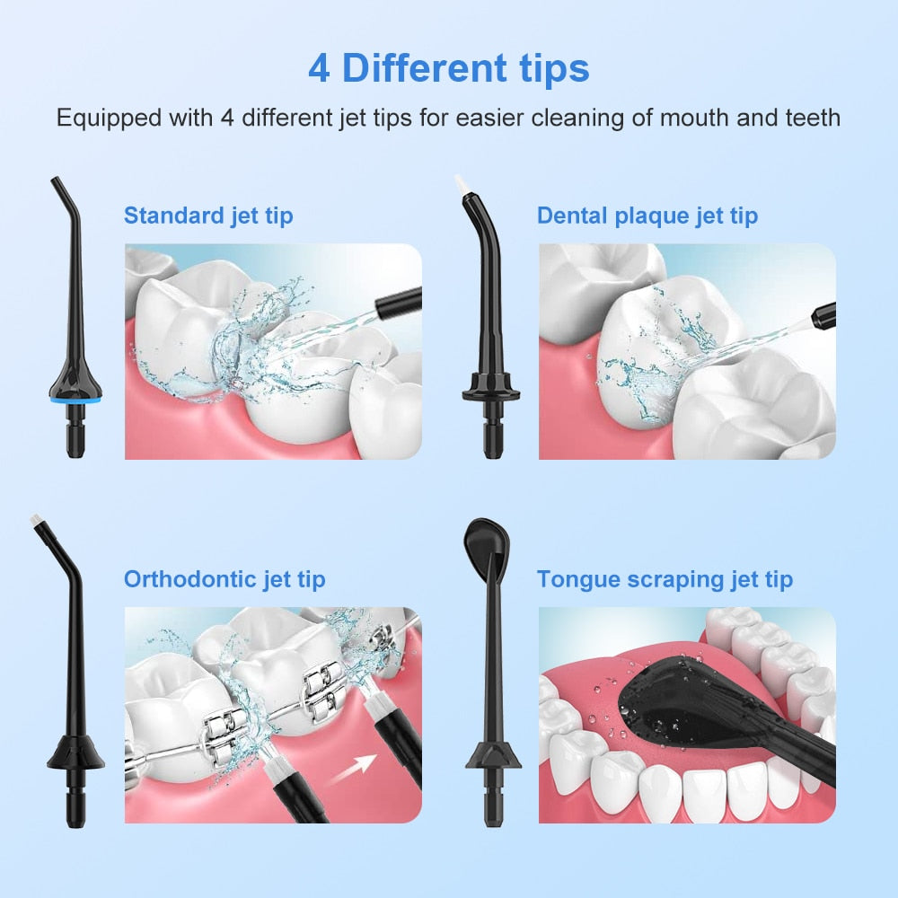 INSMART Oral Irrigator Dental Water Flosser Teeth Whitening Cleaner