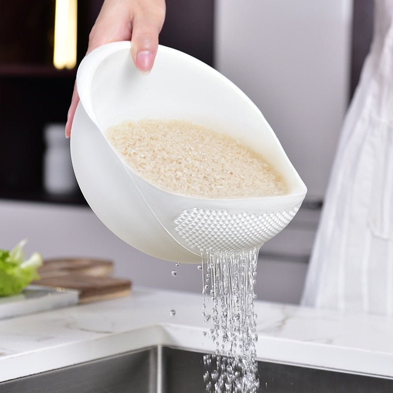 Rice Sieve Plastic Colander Kitchen Drain Basket™️ Ecolo