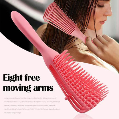 Ergonomic Hair Brush Detangling  Scalp Massage Ashowner™
