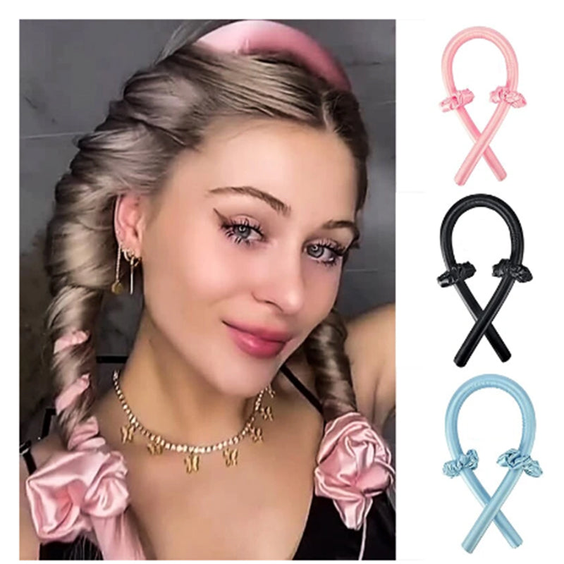 Heatless Hair Roller Ribbon Silk Girl Curlers Lazy Curling™