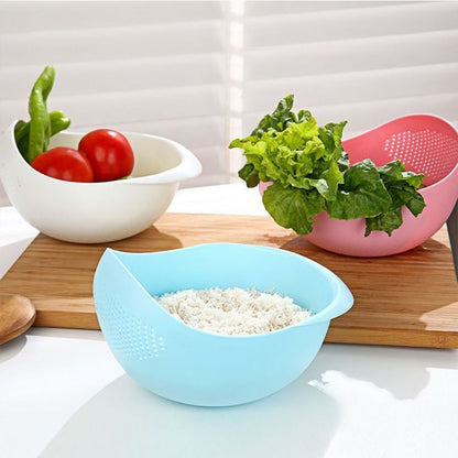 Rice Sieve Plastic Colander Kitchen Drain Basket™️ Ecolo