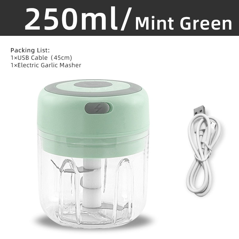 Electric Kitchen Food Chopper SweetBlend™ USB Portable