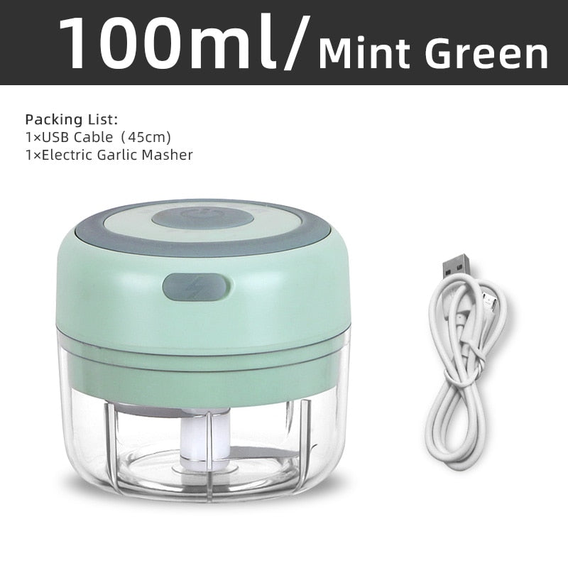 Electric Kitchen Food Chopper SweetBlend™ USB Portable