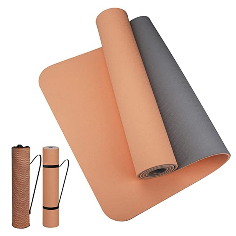 TPE Yoga Mat™️ High Quality Home Fitness Tasteless Pad183*61 Cm™️