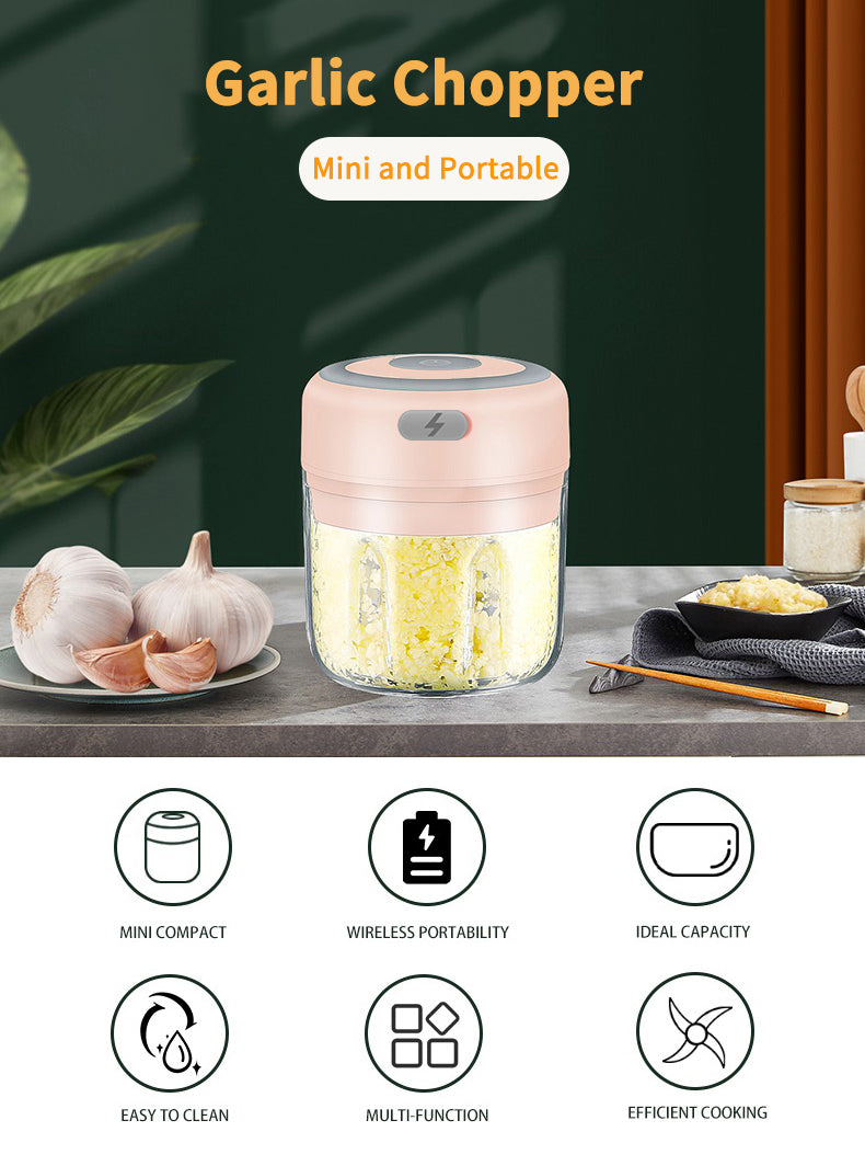 Electric Kitchen Food Chopper SweetBlend™ USB Portable