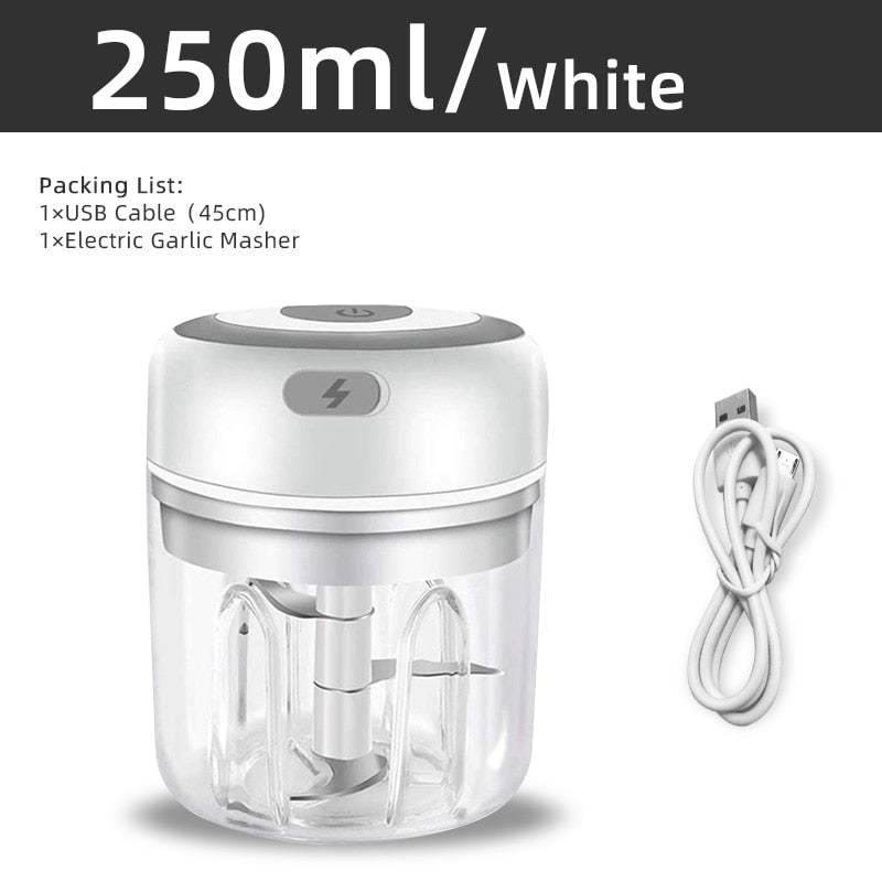 Electric Kitchen Food Chopper SweetBlend™ USB Portable