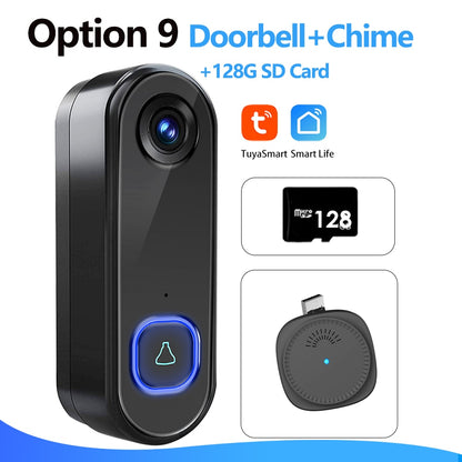 TUYA Video Doorbell WiFi  Wireless Outdoor Waterproof IP65 Alexa Google Home