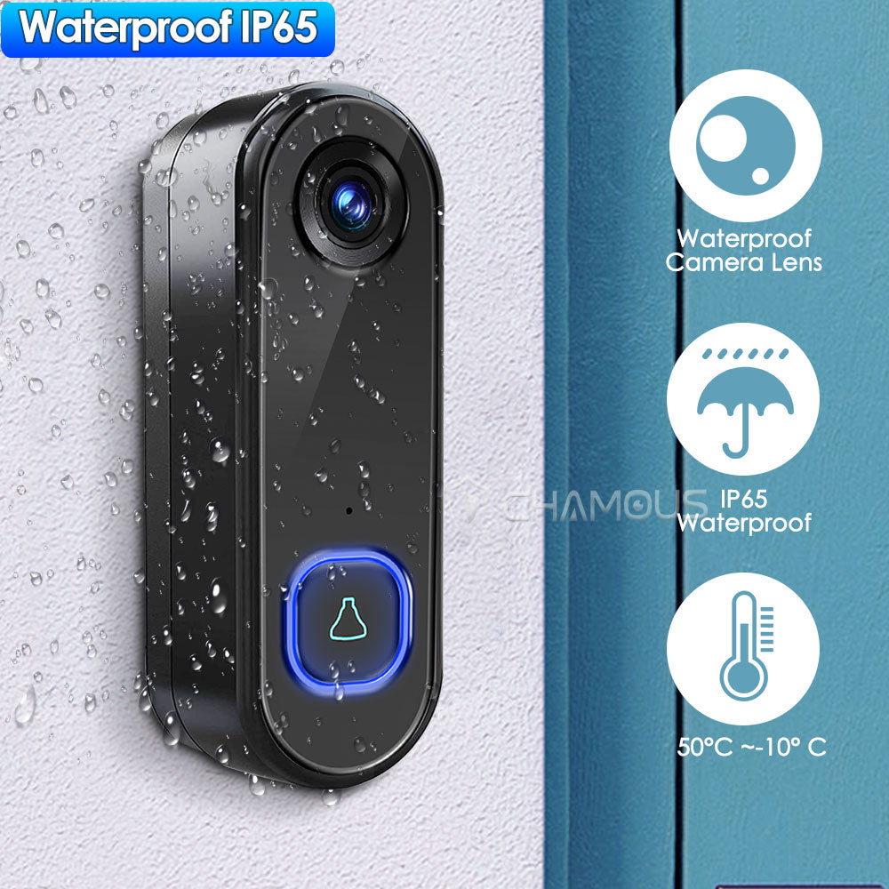 TUYA Video Doorbell WiFi  Wireless Outdoor Waterproof IP65 Alexa Google Home