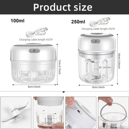 Electric Kitchen Food Chopper SweetBlend™ USB Portable