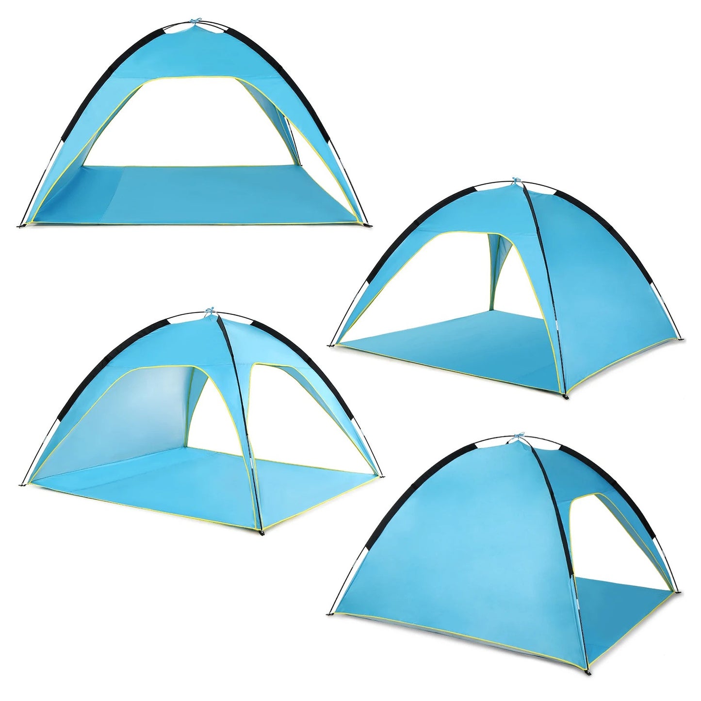 Beach Tent Lightweight Breathable Canopy 50+ UPF Sun Guard Camping SunShadePro™️