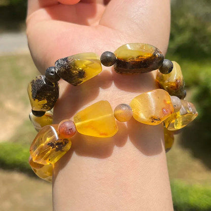 Medical Amber Bracelet Unique Designer Natural Stone Healing ™