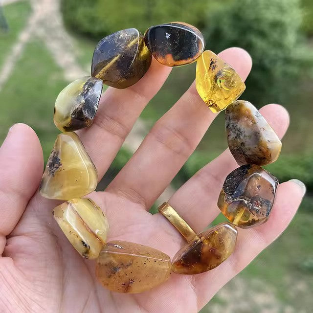 Medical Amber Bracelet Unique Designer Natural Stone Healing ™