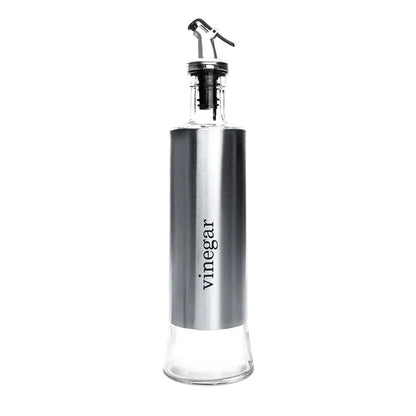 Stainless Steel Oil Bottle No-drip Bottles Sauce Vinegar Gourmet Elegance™