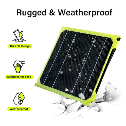 Outdoor Powerful Portable Solar Panel phone charger USB AC