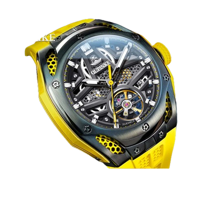 OUPINKE Automatic Mechanical Skeleton Flywheel Sport Men's Watches™