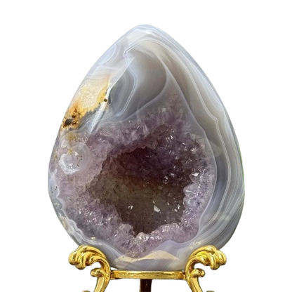 Natural Agate Geode Crystal Cluster Reiki Energy Home Decoration™