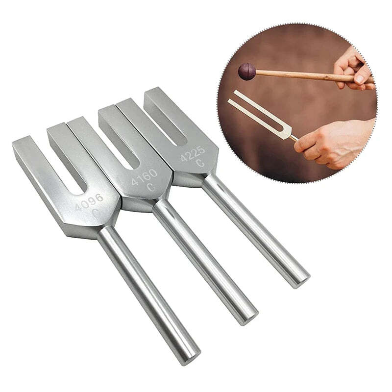 Cloth Bag Aluminum Yoga Change DNA Wooden Hammers Tuning Forks Set™