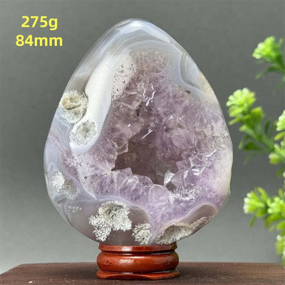 Natural Agate Geode Crystal Cluster Reiki Energy Home Decoration™