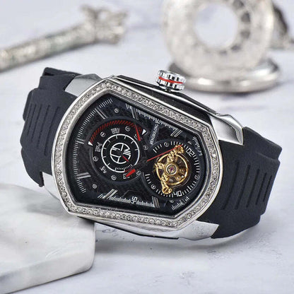 New Model Tourbillon Flywheel Device Mechanical Men's Wristwatch™ Waterproof