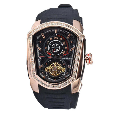 New Model Tourbillon Flywheel Device Mechanical Men's Wristwatch™ Waterproof