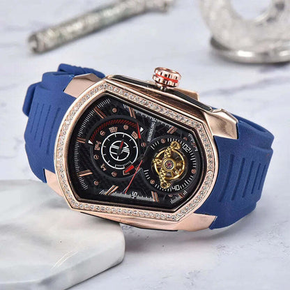 New Model Tourbillon Flywheel Device Mechanical Men's Wristwatch™ Waterproof