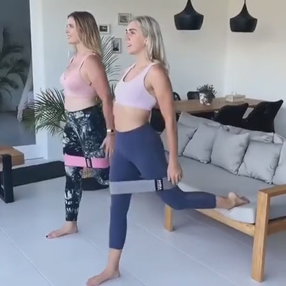 Yoga Resistance Booty Band Home Workout MKAS 3PCS Fitness™️