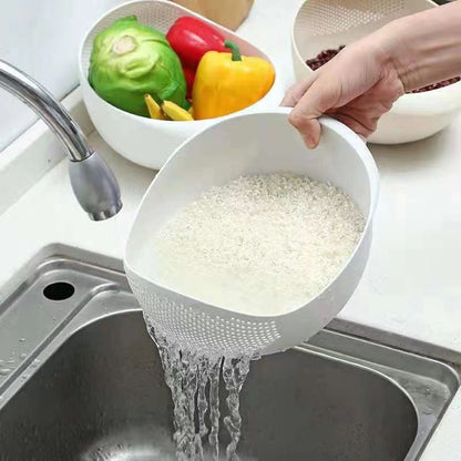 Rice Sieve Plastic Colander Kitchen Drain Basket™️ Ecolo