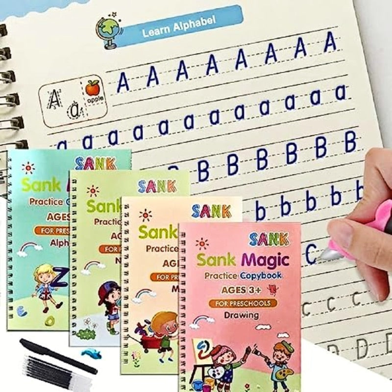 Kids Reusable Practice Copybook™ Handwiriting Workbook Educational