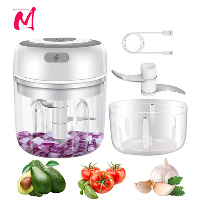 Electric Kitchen Food Chopper SweetBlend™ USB Portable